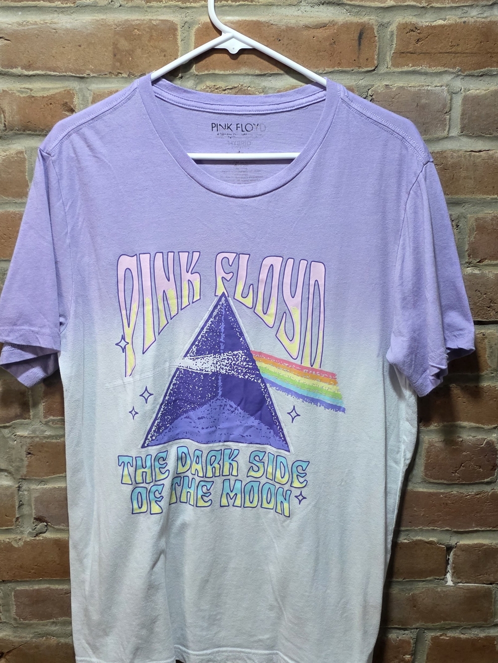 Pink Floyd Lavender Ombre Prism Graphic Tee